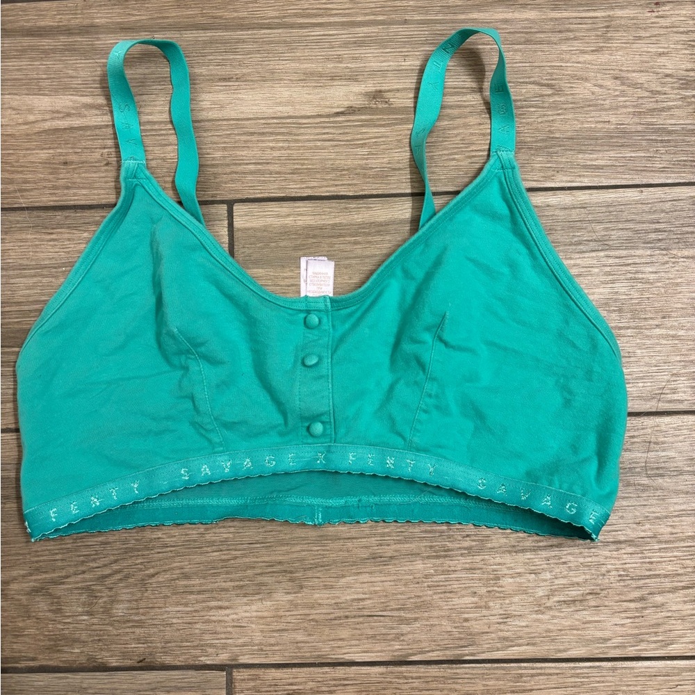 Savage X Fenty Teal Bra